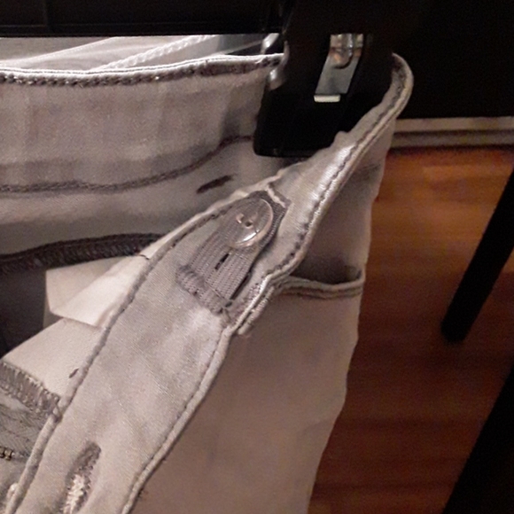 Girls Denim & Co Grey Jeans - Picture 3 of 7